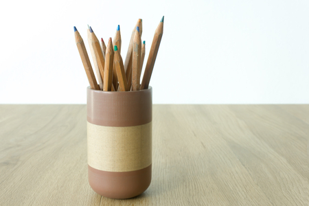  Pen & pencil holder  3d model for 3d printers