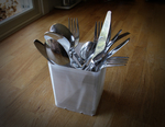  Cutlery basket  3d model for 3d printers