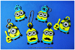  Minions keychain / magnets - father's day cute version  3d model for 3d printers