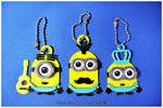  Minions keychain / magnets - father's day cute version  3d model for 3d printers