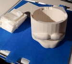 Modelo 3d de El café de la almohadilla de contenedor para impresoras 3d