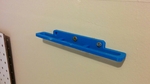  Safety glasses holder - wall-mount  3d model for 3d printers