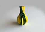  Starelt vase (dual extrusion / 2 color)  3d model for 3d printers