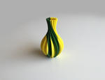  Starelt vase (dual extrusion / 2 color)  3d model for 3d printers