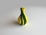 Modelo 3d de Starelt florero (de doble extrusión / 2 colores) para impresoras 3d