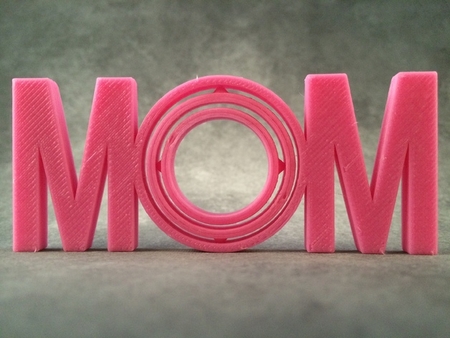  Mom gimbal - print in place  3d model for 3d printers