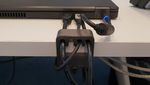  Desk cable clip  3d model for 3d printers