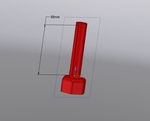  图本克切 3D 打印机的 3D 模型