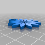  Flower pendant  3d model for 3d printers
