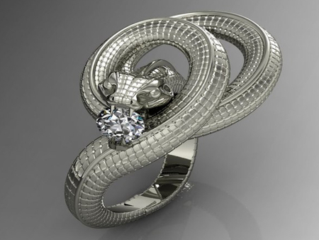 snake ring