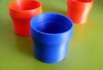  Stackable cup  3d model for 3d printers