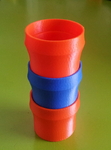  Stackable cup  3d model for 3d printers