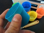  Stackable cup  3d model for 3d printers