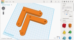  Dishcloth hanger (3d-printable)  3d model for 3d printers