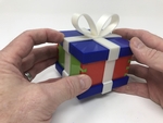 Modelo 3d de Simple secreto cuadro v: caja de regalo de edición para impresoras 3d