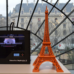  615 mm eiffel tower  3d model for 3d printers