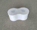  Toilet paper box - dual roll  3d model for 3d printers
