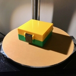 Modelo 3d de Carbonoid del washi tape cuadro para impresoras 3d