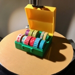 Modelo 3d de Carbonoid del washi tape cuadro para impresoras 3d