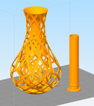  Leahs rose vase  3d model for 3d printers