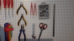  Metric pegboard hook  3d model for 3d printers