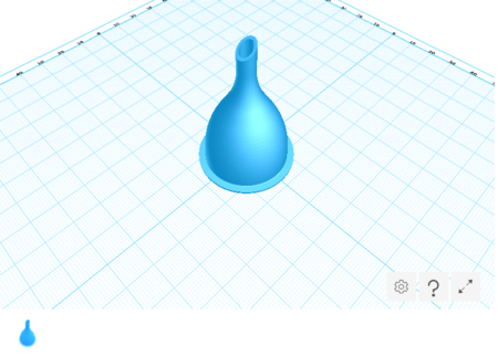  Funnel, trechtertje, trichter  3d model for 3d printers