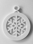  Foldable christmas ornament  3d model for 3d printers