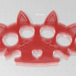 Modelo 3d de Twin cat manopla para impresoras 3d