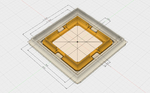 Modelo 3d de Cortador de masa de hojaldre para impresoras 3d