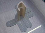 Modelo 3d de Puerta de gancho para impresoras 3d