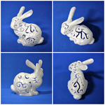  Bunny lamps carved  3d model for 3d printers