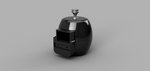  Coffee container for la pavoni coffee grinder  3d model for 3d printers