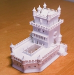  Torre de belem  3d model for 3d printers