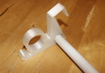  Trashbag holder for cabinet door  3d model for 3d printers