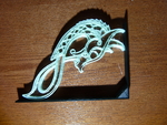  Viking dragon shelf hanger  3d model for 3d printers