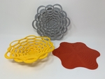  3d printed bowl  3d model for 3d printers