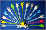  Bunny cable holder / bookmarks / keychain / bracelet  3d model for 3d printers