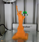 Modelo 3d de Estatua de la libertad como un stand móvil para impresoras 3d
