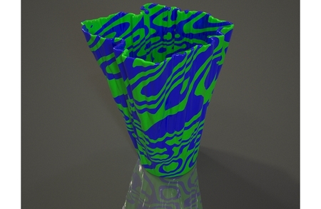  Rorschach plasma vase  3d model for 3d printers