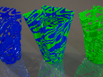  Rorschach plasma vase  3d model for 3d printers
