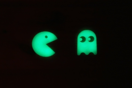  Glowing pac man & phantom  3d model for 3d printers