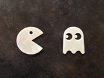  Glowing pac man & phantom  3d model for 3d printers