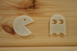  Glowing pac man & phantom  3d model for 3d printers