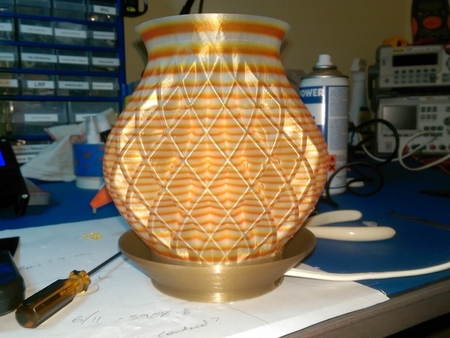  Lamp base  3d model for 3d printers