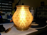  Lamp base  3d model for 3d printers