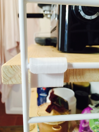  Hooks for string shelves  3d model for 3d printers