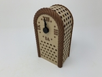  'antique' auto correcting analog clock  3d model for 3d printers