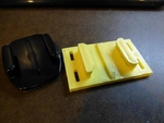  Zip tie gopro mount  3d model for 3d printers