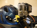  Zip tie gopro mount  3d model for 3d printers