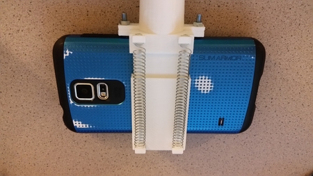 Spring Loaded Phone Holder